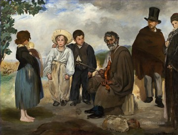 El viejo músico Eduard Manet Pinturas al óleo